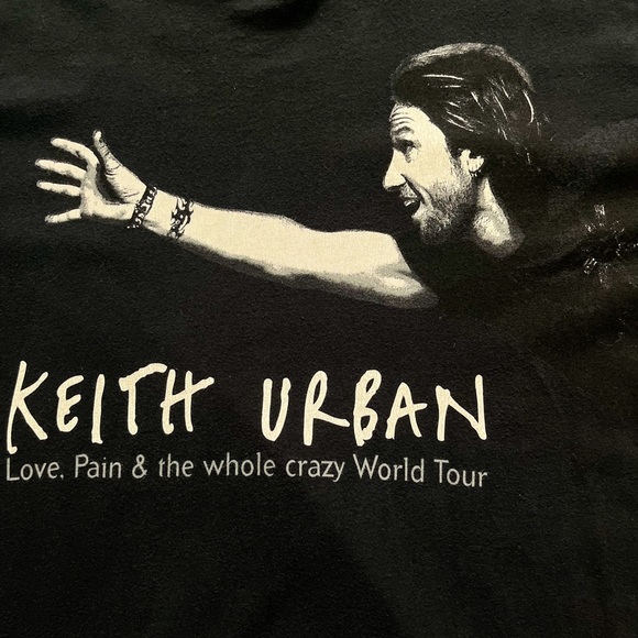 XX-Large Vintage Keith Urban 2007 World Tour Shirt - Picture 2 of 5